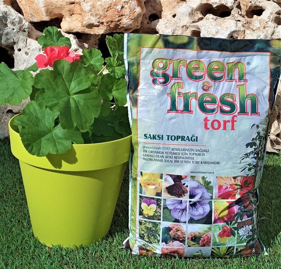 Yerli Torf 3 LT Çiçek Toprağı Perlit Karışımlı Torf