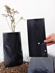 Fide Poşeti 13x27 CM 25 Adet  Fide Torbası Fidan Poşeti