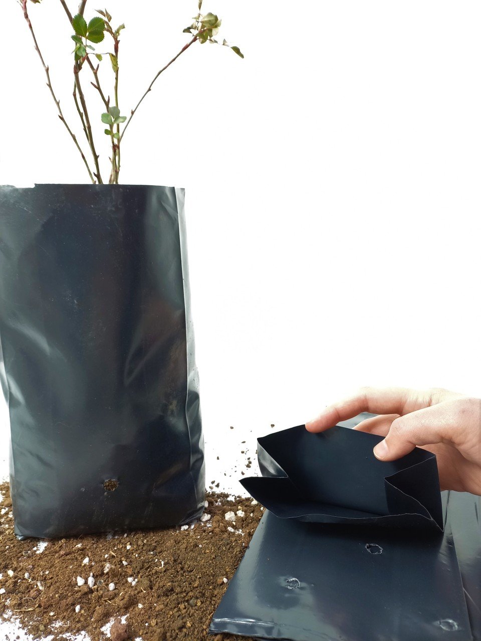 Fide Poşeti 13x27 CM 30 Adet  Fide Torbası Fidan Poşeti