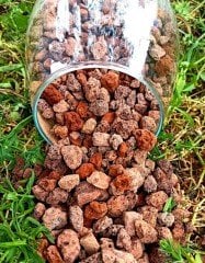 Kırmızı Pomza 20 KG 5-10 MM Lav Taşı  Cüruf Akvaryum Taşı