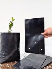 Fide Poşeti 17x30 CM 10 Adet  Fide Torbası Fidan Poşeti