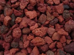 Kırmızı Pomza 15 KG 10-15 MM Lav Taşı  Cüruf Akvaryum Taşı