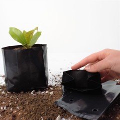 Fide Poşeti 9x15 CM 15 Adet Fide Torbası Fidan Poşeti