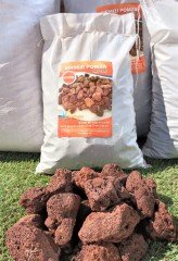 Kırmızı Pomza 20 KG 5-8 CM Lav Taşı  Cüruf Akvaryum Taşı
