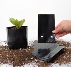 Fide Poşeti 9x15 CM 2 KG Fide Torbası Fidan Poşeti