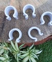 Sera Klipsi 21 'lik 20 Adet  Sera Naylonu Tutturucu Çakma Mandal Klips