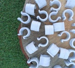 Sera Klipsi 21 'lik 50 Adet  Sera Naylonu Tutturucu Çakma Mandal Klips