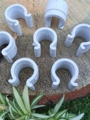 Sera Klipsi 21 'lik 100 Adet  Sera Naylonu Tutturucu Çakma Mandal Klips