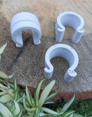 Sera Klipsi 27 'lik 100 Adet  Sera Naylonu Tutturucu Çakma Mandal Klips