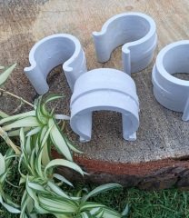 Sera Klipsi 32 \'lik 100 Adet  Sera Naylonu Tutturucu Çakma Mandal Klips