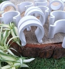 Sera Klipsi 32 'lik 100 Adet  Sera Naylonu Tutturucu Çakma Mandal Klips