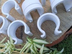 Sera Klipsi 42 'lik 10 Adet  Sera Naylonu Tutturucu Çakma Mandal Klips