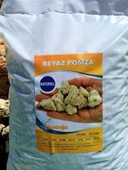 Beyaz Pomza 20 KG 5-10 mm Pomza Madeni Ponza