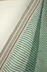 Gölgelik File 6x15 Metre % 55\' lik Dikişli Yeşil Bahçe Örtüsü Bahçe Filesi