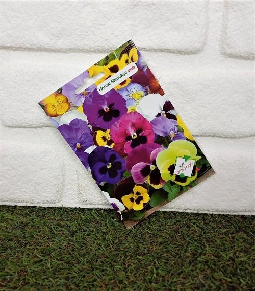 Menekşe Çiçeği Tohumu 1 Paket (100 Adet Tohum) Çiçek Tohumları