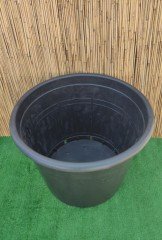 Yuvarlak Siyah Üretim Saksı 1 Adet 155 LT Üretim Saksısı