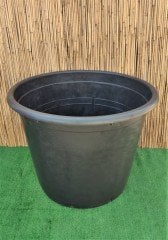Yuvarlak Siyah Üretim Saksı 1 Adet 155 LT Üretim Saksısı