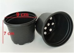 25 Adet Vakum Saksı 9X7 CM Ucuz Saksı Üretim Saksısı