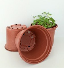 Vakum Saksı 12X9 CM Ucuz Saksı Üretim Saksısı ADET 5