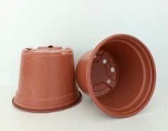 Vakum Saksı 12X9 CM Ucuz Saksı Üretim Saksısı ADET 5