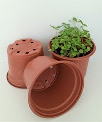 100 Adet Vakum Saksı 12X9 CM Ucuz Saksı Üretim Saksısı