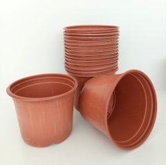 100 Adet Vakum Saksı 14X11 CM Ucuz Saksı Üretim Saksısı