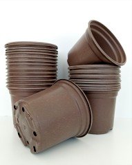 10 Adet Vakum Saksı 13X10 CM Ucuz Saksı Üretim Saksısı