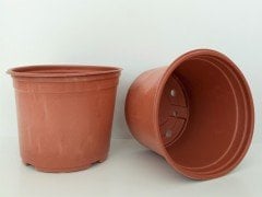 10 Adet Vakum Saksı 14X11 CM Ucuz Saksı Üretim Saksısı