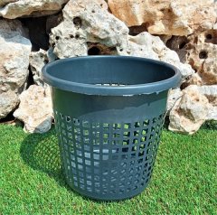 File Saksı  6,7 LT 2  Adet Hidroponik Saksı Delikli Saksı