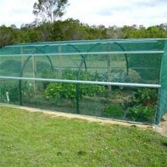 Gölgelik File 6x15 Metre % 35\' lik Dikişli Yeşil Bahçe Örtüsü Bahçe Filesi