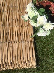 Hasır Çit 1 ADET 1,20x2,20 Dekoratif Doğal Çit Bahçe Çiti