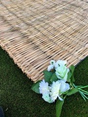 Hasır Çit 2 ADET 1,20x2,20 Dekoratif Doğal Çit Bahçe Çiti