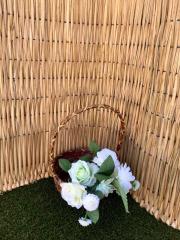 Hasır Çit 3 ADET 1,20x2,20 Dekoratif Doğal Çit Bahçe Çiti