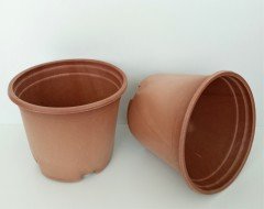 15 Adet Vakum Saksı 15X13 CM Ucuz Saksı Üretim Saksısı