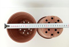15 Adet Vakum Saksı 15X13 CM Ucuz Saksı Üretim Saksısı