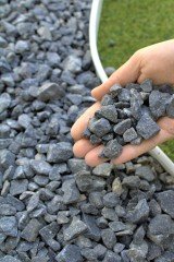 Siyah Bazalt Dolomit Taş 1 Kg ( 1,5-2,5 Cm ) Siyah Dolomit Dekoratif Taş