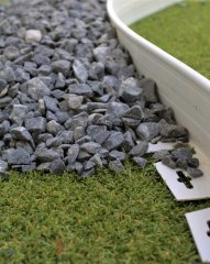 Siyah Bazalt Dolomit Taş 2 Kg ( 1,5-2,5 Cm ) Siyah Dolomit Dekoratif Taş