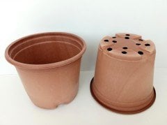 20 Adet Vakum Saksı 15X13 CM Ucuz Saksı Üretim Saksısı