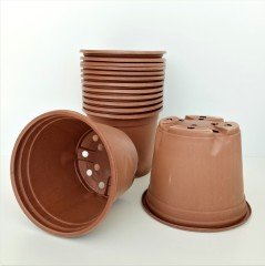 25 Adet Vakum Saksı 15X13 CM Ucuz Saksı Üretim Saksısı