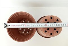 100 Adet Vakum Saksı 15X13 CM Ucuz Saksı Üretim Saksısı