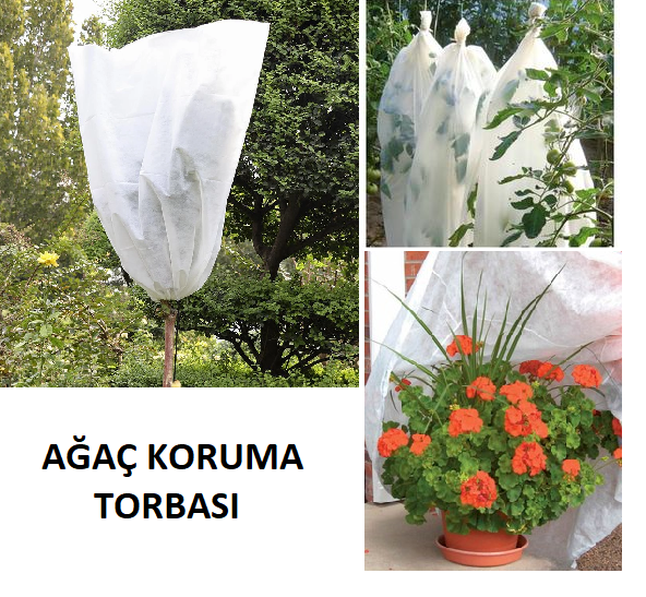 Ağaç Koruma Torbası 2 Adet 3,20x3,20 M Bitki Koruma Örtüsü