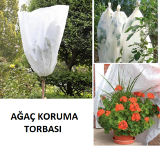 Ağaç Koruma Torbası 2 Adet 3,20x3,20 M Bitki Koruma Örtüsü