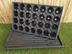 Fide Viyolü 28 Gözlü 50 Adet Fidan Viyolü Tohum Çimlendirme Kabı