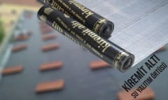 Kiremit Altı Örtüsü 0,95 cm x 17 m Ziftli Kağıt Kkj 1000 Su Yalıtım Membranı