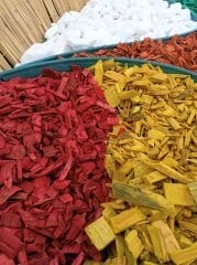 Bordo Renkli Ağaç Yongası (Lt Seçin)Renkli Ağaç Kabuğu