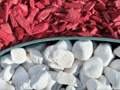 Bordo Renkli Ağaç Yongası (Lt Seçin)Renkli Ağaç Kabuğu