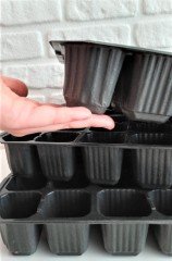 Fide Viyolü 48 Gözlü 100 Adet Fidan Viyolü Tohum Çimlendirme Kabı