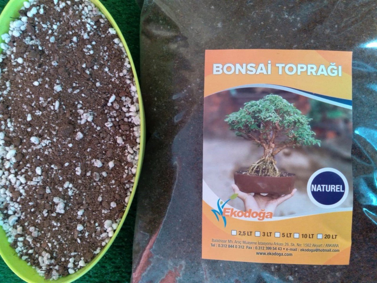 Bonsai Toprağı 5 Lt Özel Karışım Bonsai Toprağı