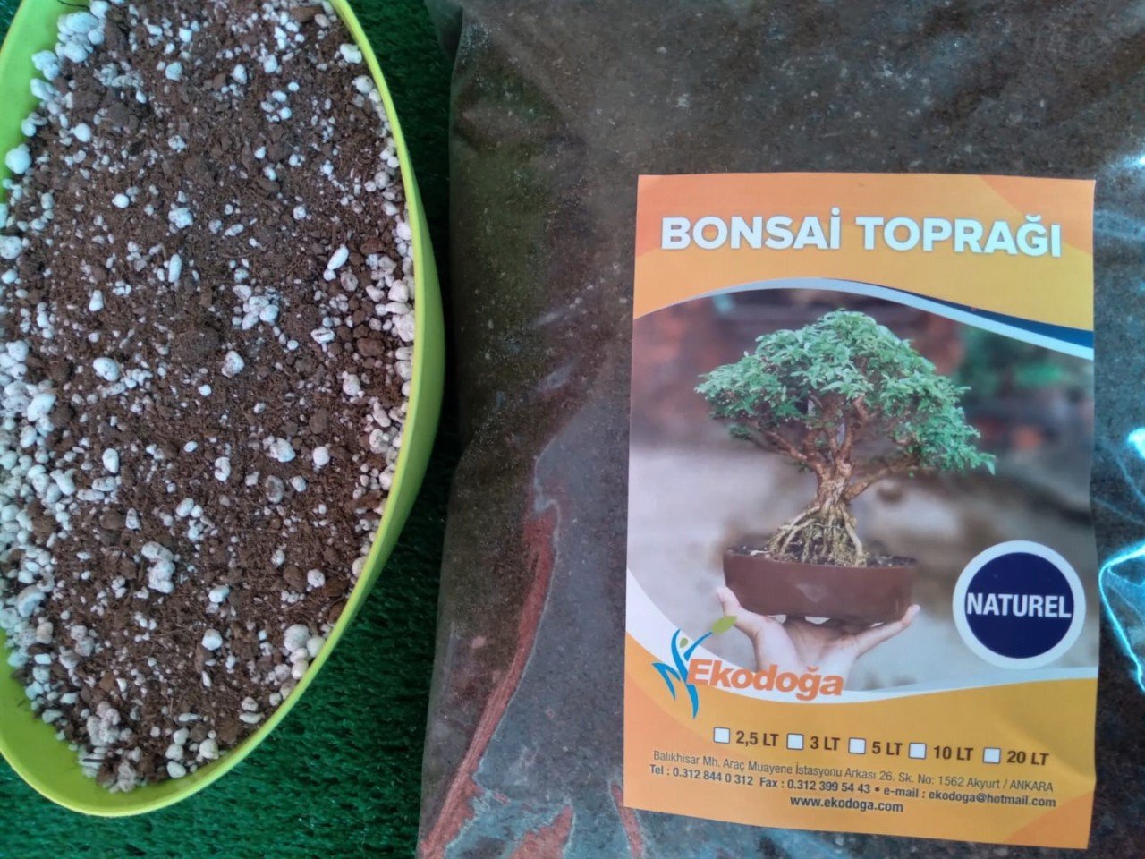 Bonsai Toprağı 50 Lt Özel Karışım Bonsai Toprağı