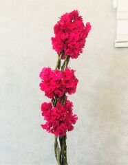 Yapay Çiçek 1 adet 40-80 cm Fuşya Bahar Dalı Yapay Bitki Ağaç Bonsai Ağacı
